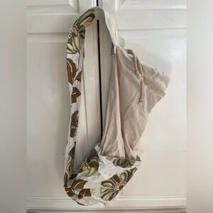 Linen and Cotton Yoga Mat Bag